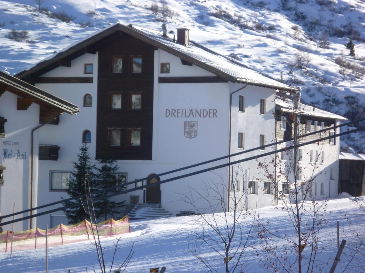 Hotel Dreilaender Galtür Exterior foto